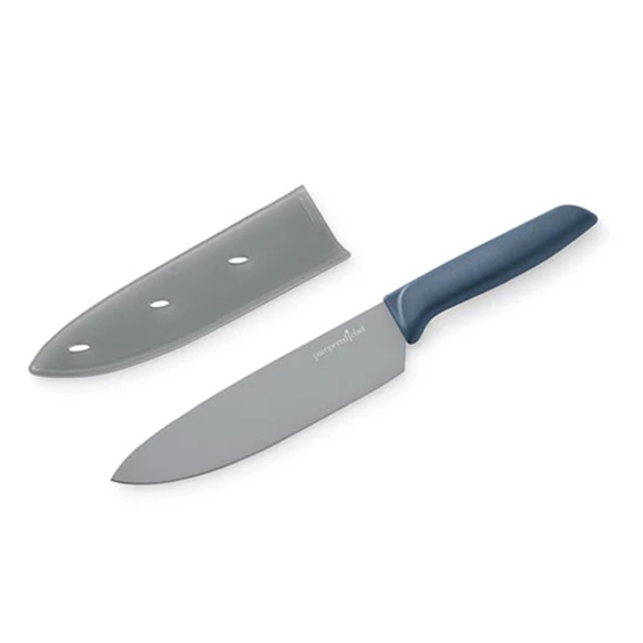 The Pampered Chef Chef's Knife with Protective Cover - Picture 2 of 2